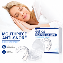 Sleep Silently Tonight — The Anti-Snoring Mouthguard That Stops Snoring & Teeth Grinding Instantly