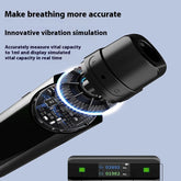 "Smart Breathing Trainer - Vital Capacity Exerciser for Lung Health & Fitness"