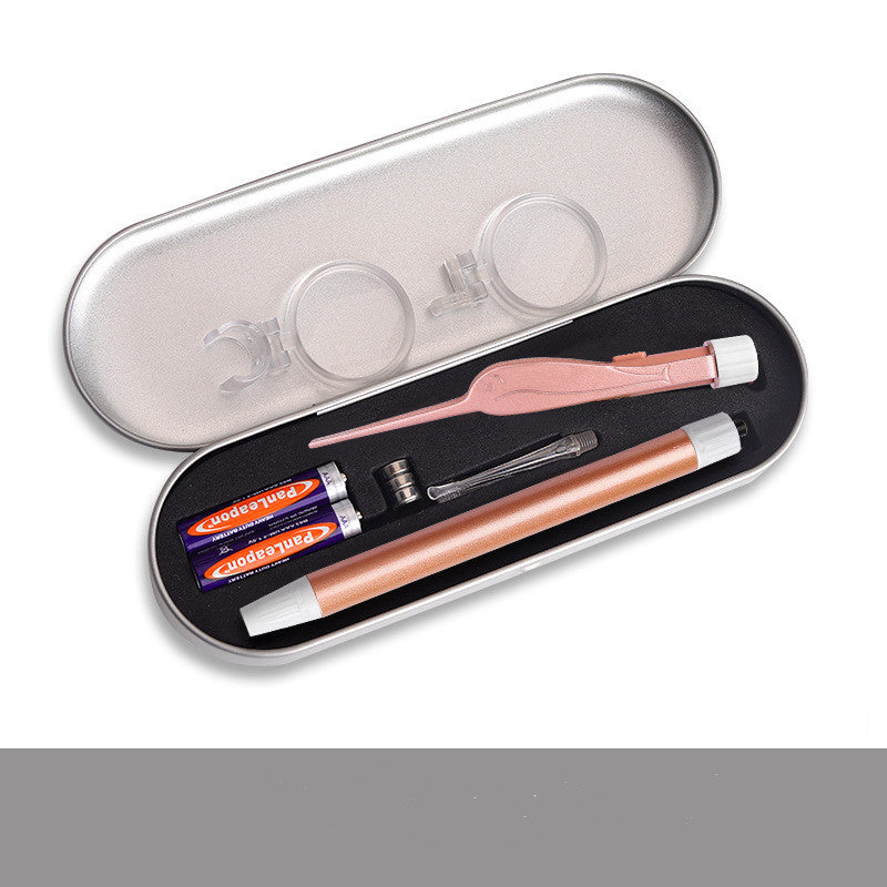 Ear Wax Removal Tool With Light Ear Pick Cleaner Kit & Spoon