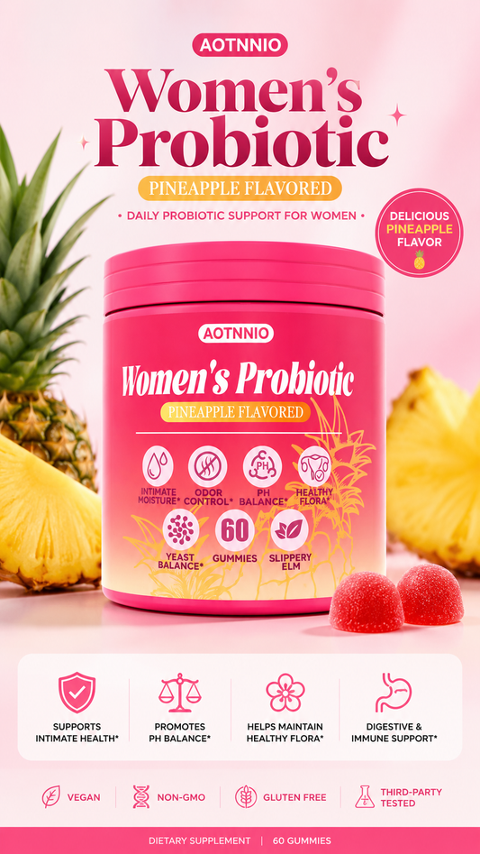 Flat Belly, Glowing Skin & Maximum Energy — The Women's Probiotic Gummies You'll Actually Want to Take