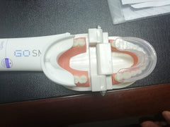 360° U-Type Smart Toothbrush with Blue Light Whitening