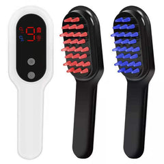 "Electric Scalp Massage Comb for Relaxation & Hair Care