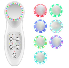 LED Facial Beauty Device for Skin Care Routine"
