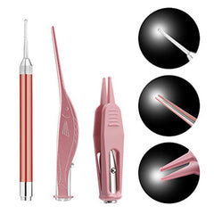 Ear Wax Removal Tool With Light Ear Pick Cleaner Kit & Spoon
