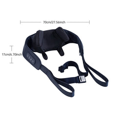 Kneading Shoulder Massager With Heat Therapy 2 Speed Modes Portable Neck Back Pain Relief