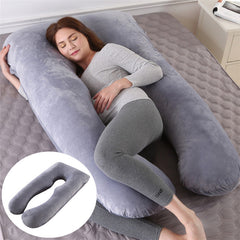 U-Shape Pregnancy Body Pillow- full Body Support Better Sleep