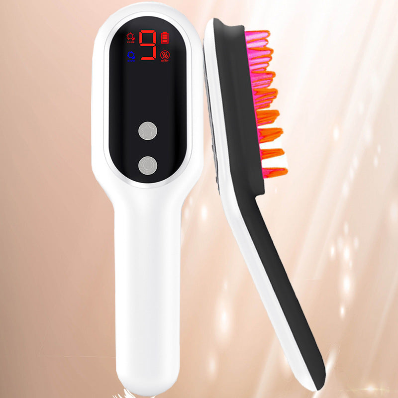"Electric Scalp Massage Comb for Relaxation & Hair Care