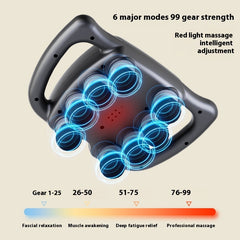Multi-head Massage Gun Full Body Massager